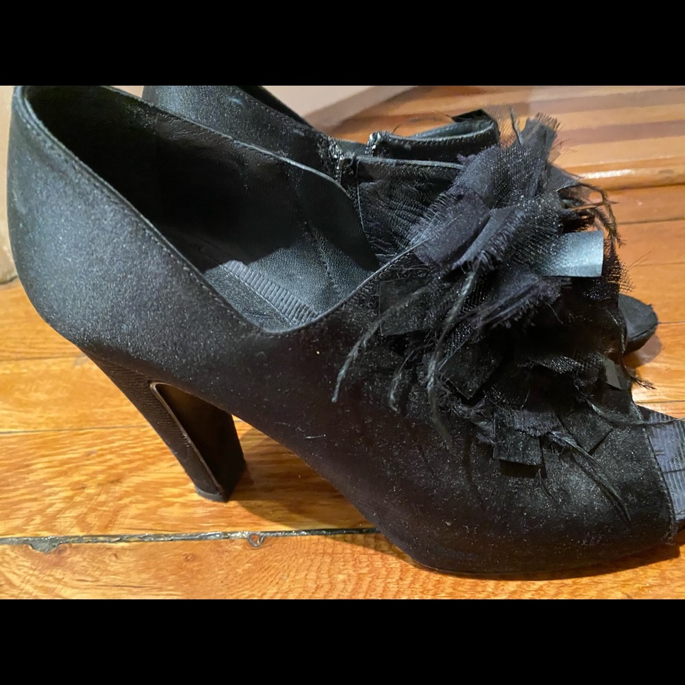 Sergio Rossi Peep Toe Heels